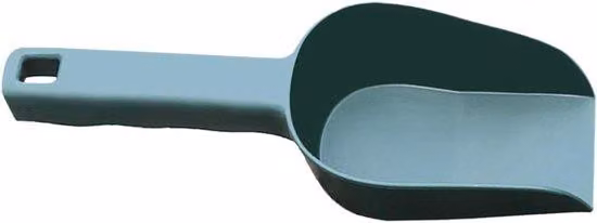 Carriola da giardino - Piccola - Manuale - Punta per piante - Impugnatura ergonomica - Lunghezza 23 cm - Nera