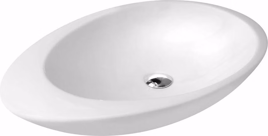 Lavabo da appoggio GOCCE 74x42cm, bianco