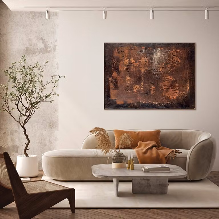 Quadro Ground Agave Quadri