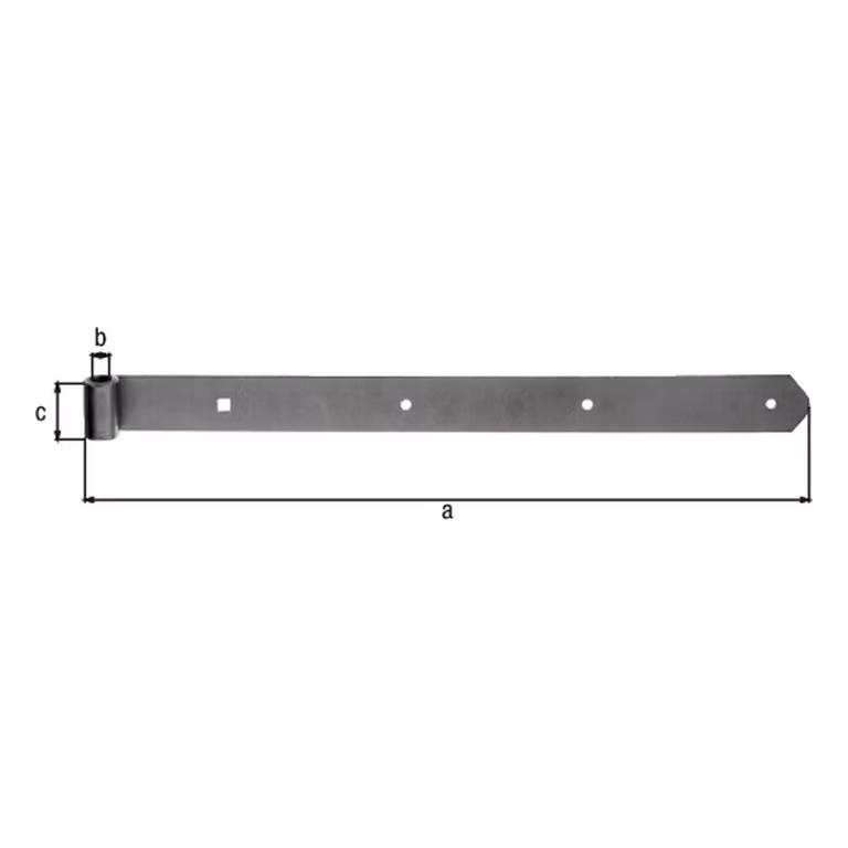Alberts 313838 Cerniera per tapparella | in varie versioni | acciaio inox | rotolo Ø13 mm | dimensioni 400 x 40 mm