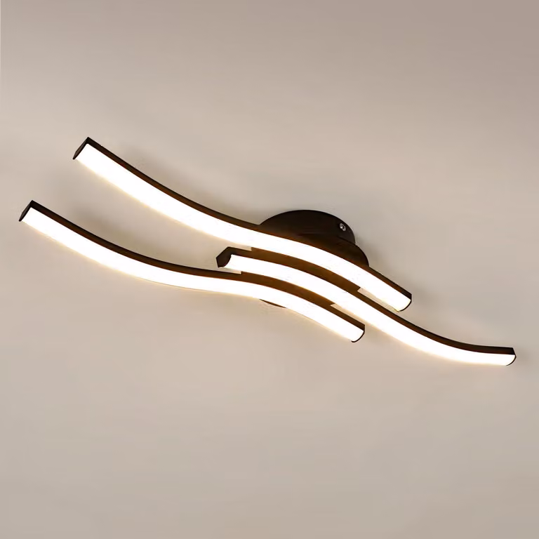 Comley, plafoniera LED moderna, 20W, 2050LM, lampada da soffitto LED a 3 luci