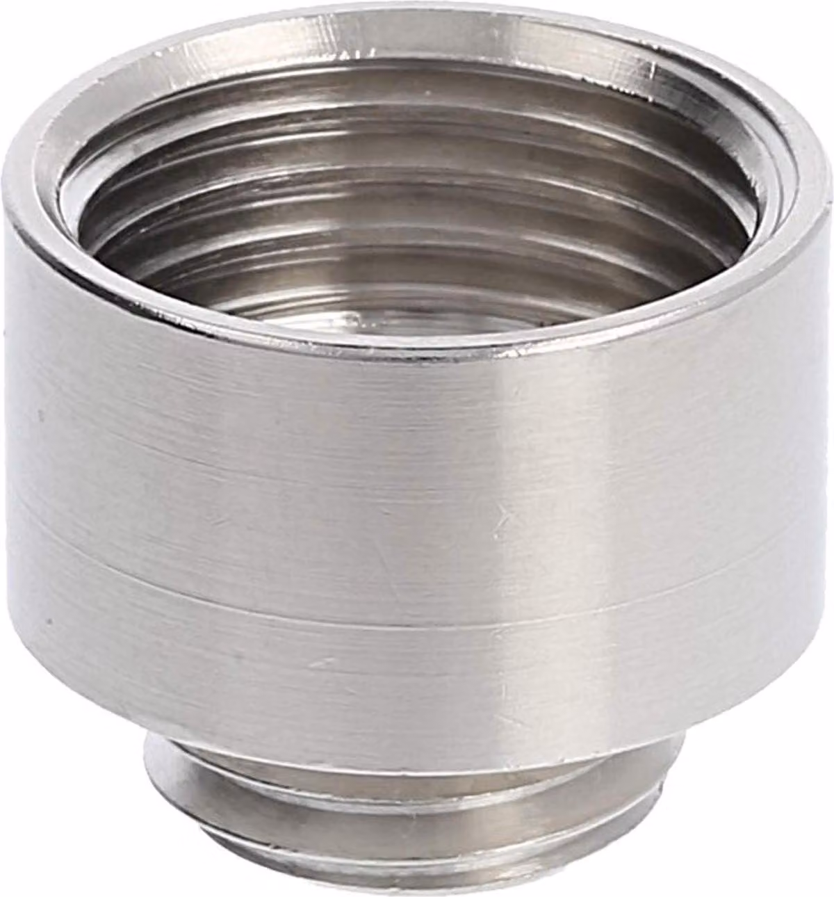 WISKA Adattatore M/M da M12x1,5 a M16x1,5 MRM-M12/M16 rotondo ottone (CuZn) nichelato filettatura di collegamento 5,0 mm - 1
