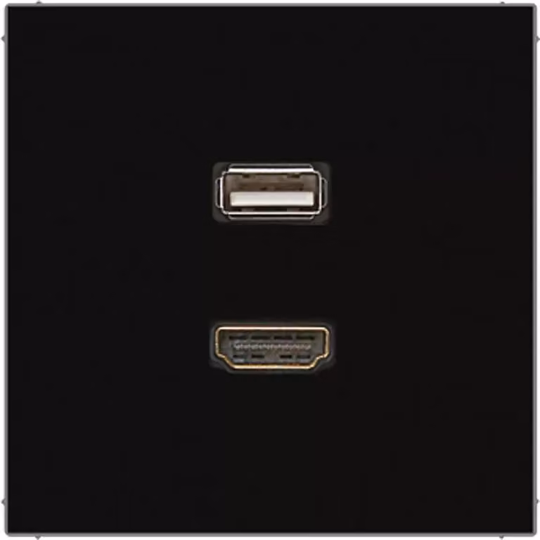 Jung MALS1163SW HDMI / USB nero