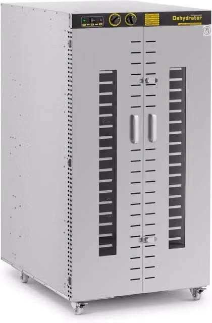 Essiccatore alimentare professionale HELLOSHOP26 con 24 vassoi in acciaio inossidabile e alluminio, colore argento, dotato di timer e vetro temperato