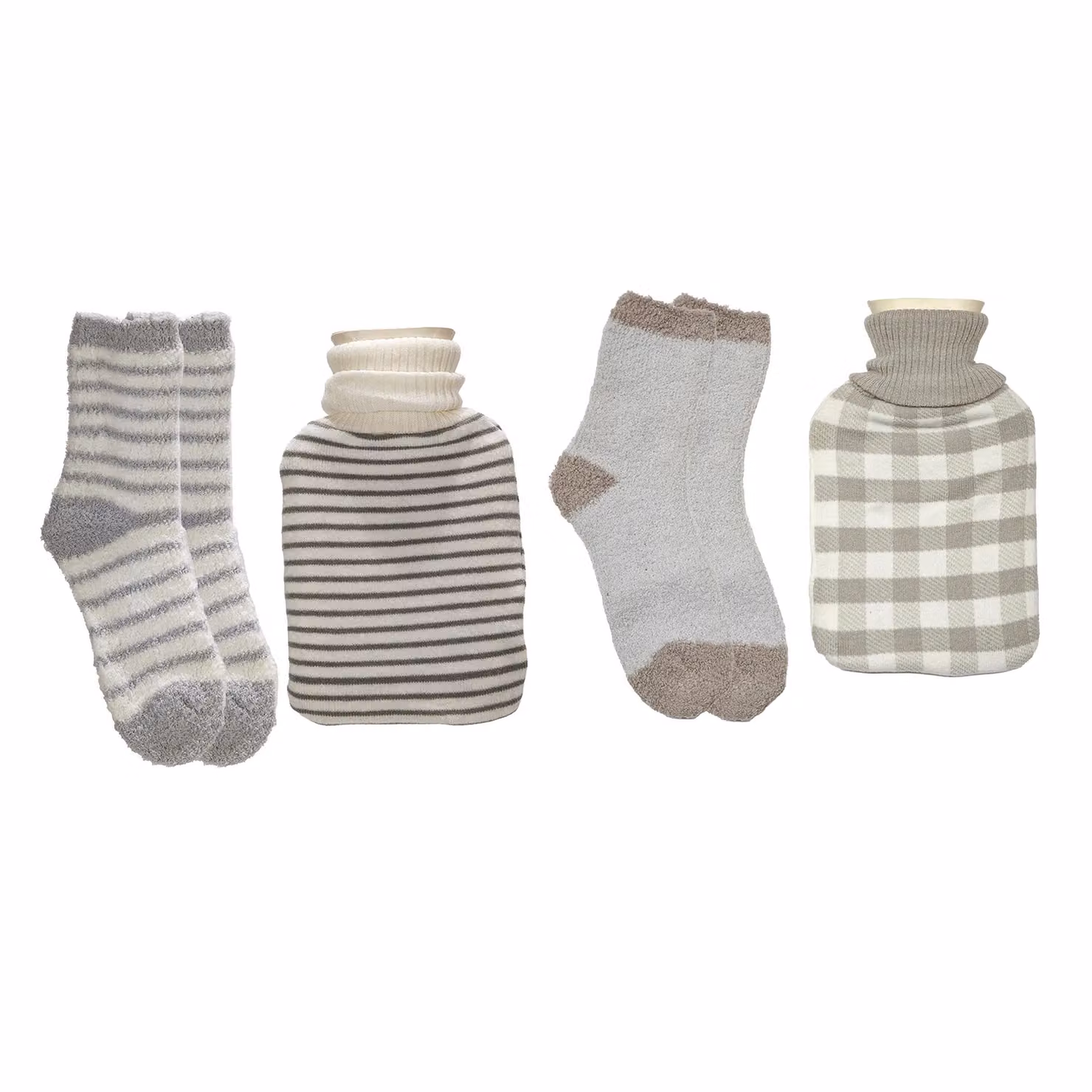 Vestiamo Casa Borsa Acqua Calda con Calzini Grigia 0,7 l