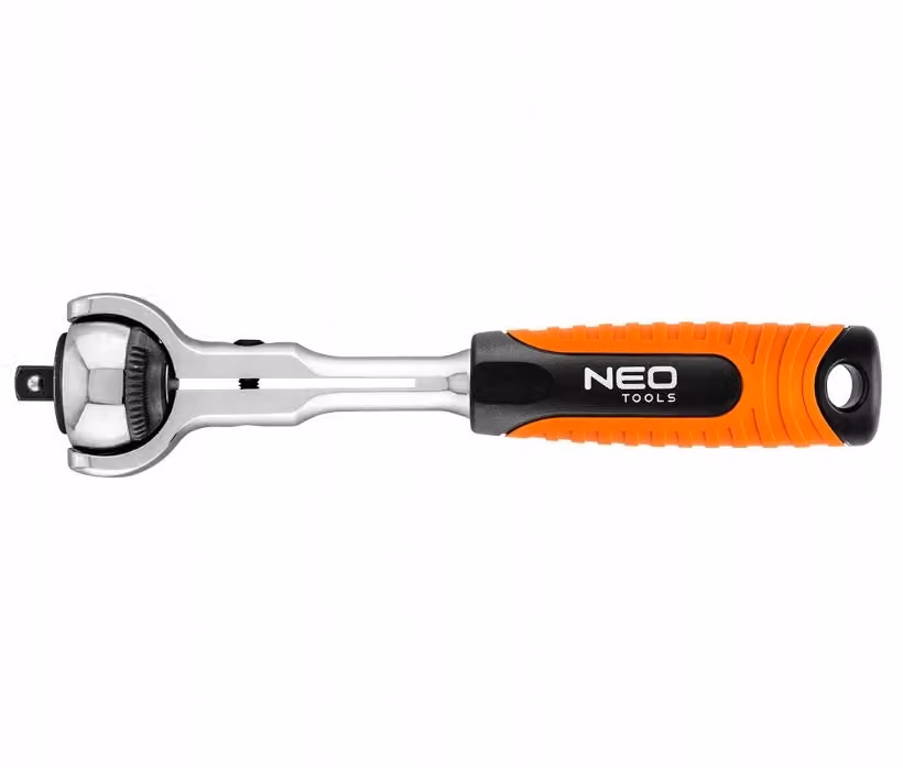 NEO TOOLS Cricchetto 1/4", 360°, 72T