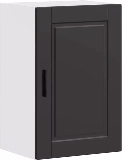 Mobiletto da cucina moderno e pratico 40 x 31 x 60 cm in legno composito nero 02_0050333