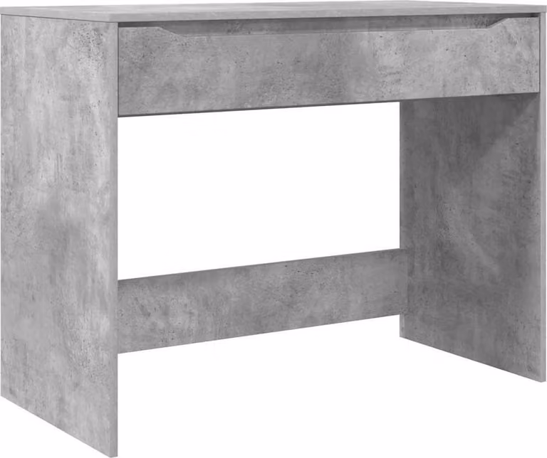 Scrivania Grigio Cemento 100 x 50 x 78 cm Legno ingegnerizzato