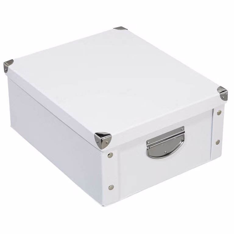 Zeller 17764 Contenitore bianco, medio