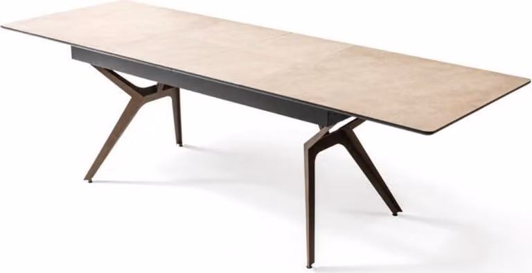 Esszimmertisch Küchentisch Ausziehbarer Design Modern Holz Grau Tisch