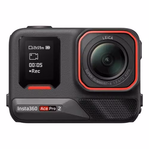 Action Cam Insta360 Ace Pro 2 con Doppia Batteria, Black – 2
