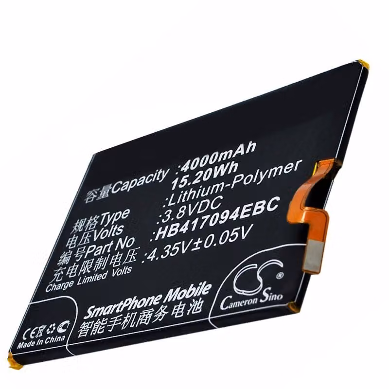 Huawei Ascend Mate 7 batteria HB417094EBC come una batteria di replica da AccuCell