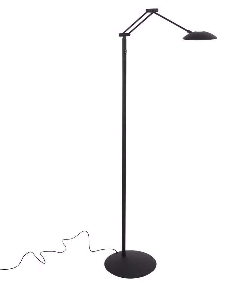 Lampada da terra - nero - Daphne 2 -  metallo - lampada di design - LED - 4601ZW - Steinhauer