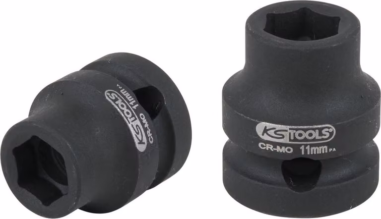 KS TOOLS 1/2" Presa elettrica esagonale extra corta 11,0 mm - 515.0057