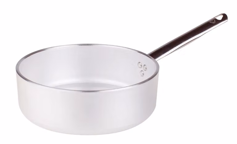 Casseruola Bassa Radiante in alluminio 5mm con un manico, diam. 20cm