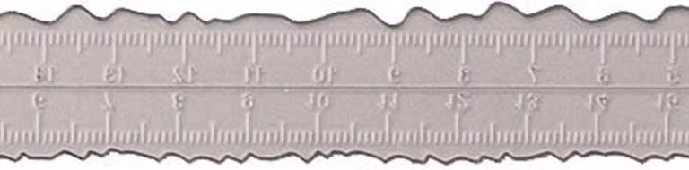 Righello a strappo per carta Acciaio al carbonio Multifunzionale bordi irregolari precisi per il disegno