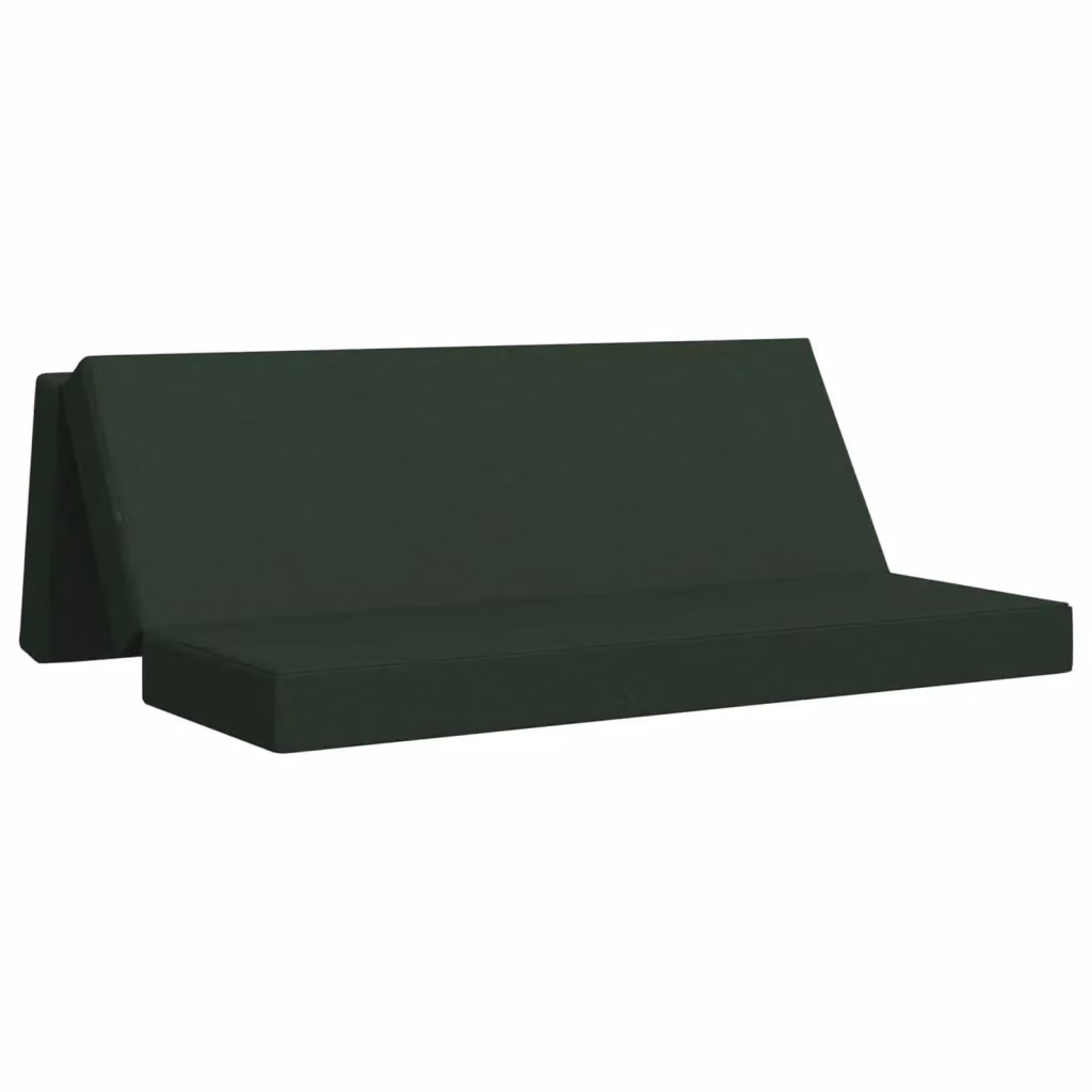 Divano Letto Pieghevole Moderno vidaXL Verde, L 200 x P 67 x H 45 cm – 2