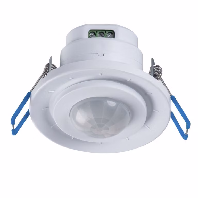 Rivelatore di movimento da incasso PIR MERGE da crepuscolo ad alba bianco 5m Kanlux 23451