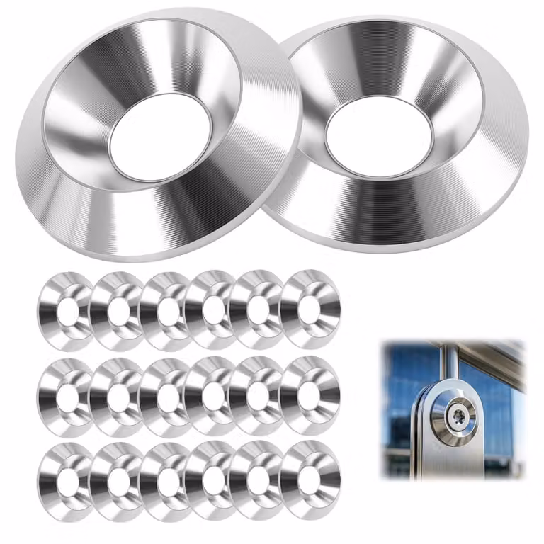 Guarnizioni in acciaio inossidabile M4 x 13 mm - Confezione da 20