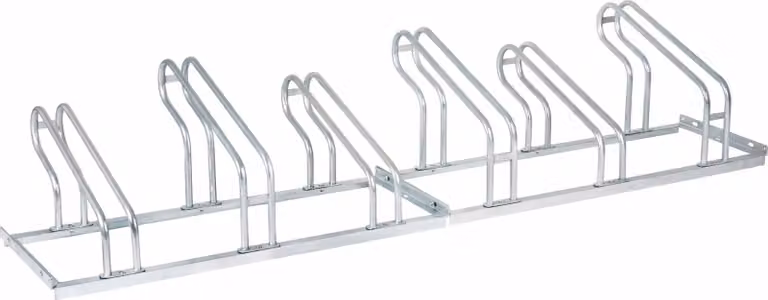 Portabici zincato BULL per 6 biciclette