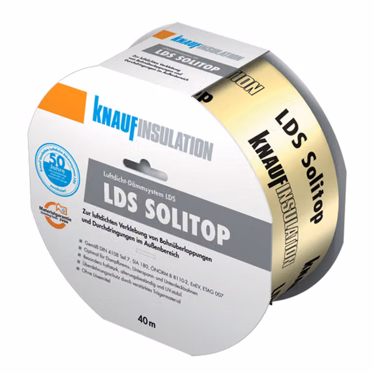 KNAUF Spezialhaftklebeband LDS Solitop 60mm 40m Rolle