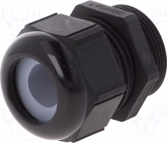 1 x Raccordo per cavo, colore nero, codice 53111340, grado di protezione IP68, IP69K, filettatura M32, materiale: [specificare il materiale]