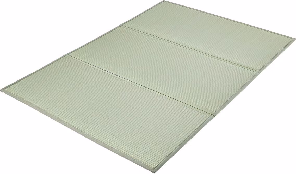 Tappetino giapponese per tatami Tappetino pieghevole per tatami 2032x1397 mm erba di giunco