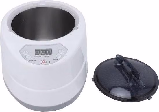 Sauna portatile da 1000 W - Timer da 0 a 99 minuti - Cabina per bagno di sudore per botte di legno - Accessori per sauna