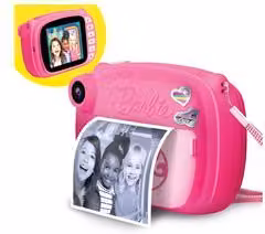 Fotocamera istantanea Lisciani Barbie Print Cam 3in1 Pink