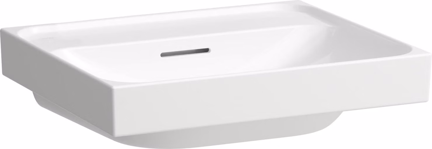 LAUFEN MEDA lavabo, encastrable, 550x460mm, sans trou pour robinet, avec trop-plein, H8101120001091, H8101120001091