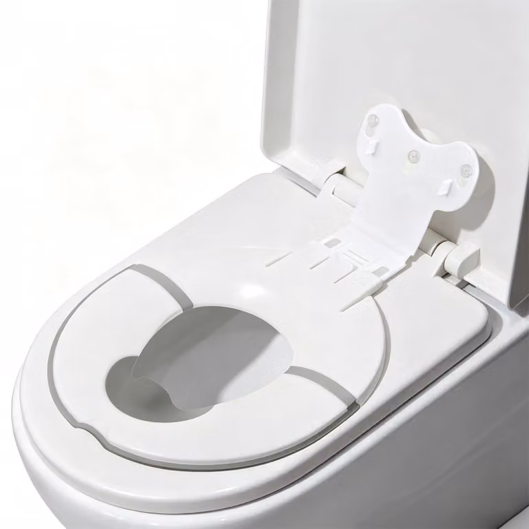 Copriwater pieghevole e portatile con ventosa