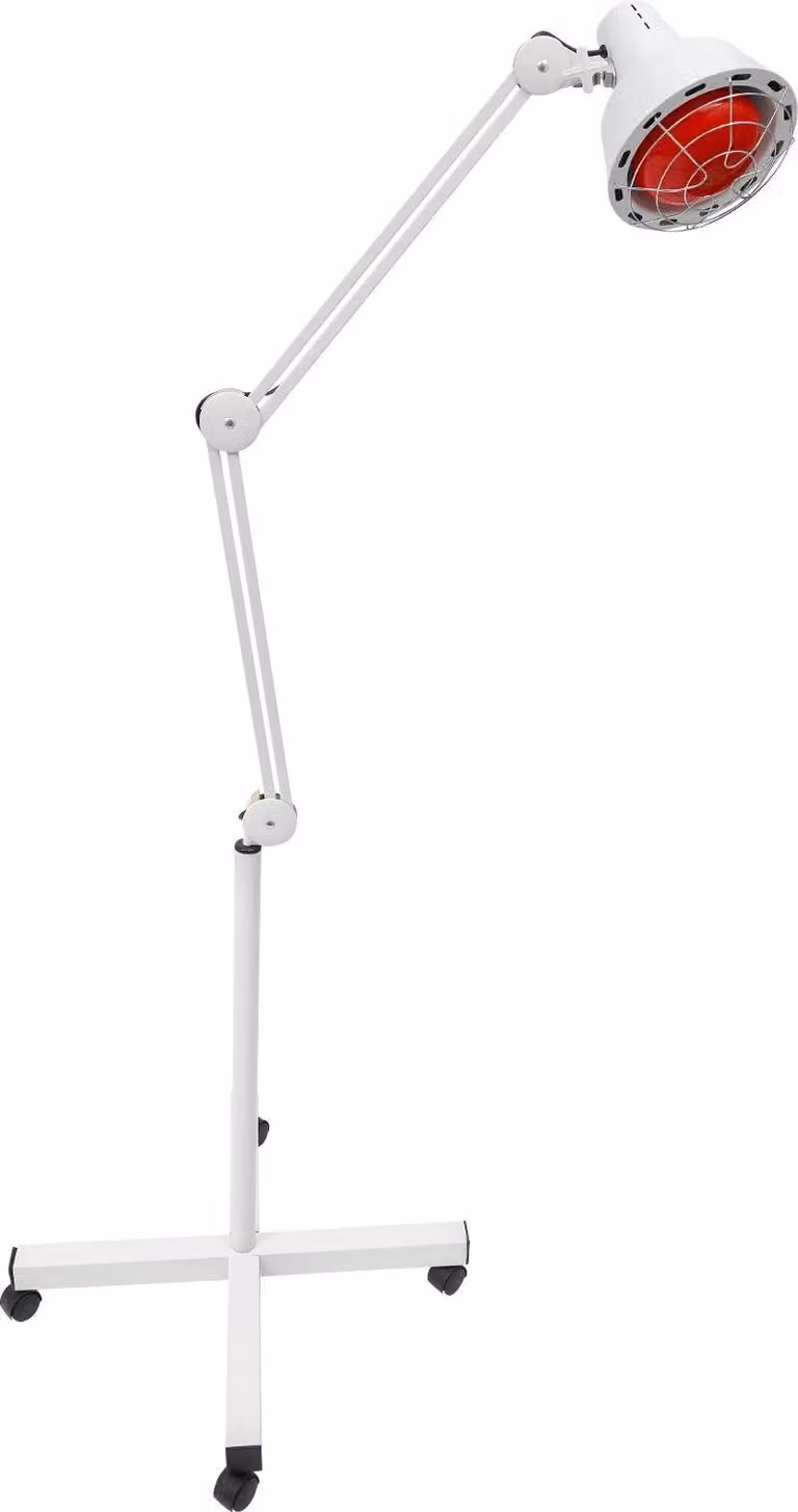 Lampada termica a infrarossi, antidolorifica, gamma di temperatura regolabile, bianca