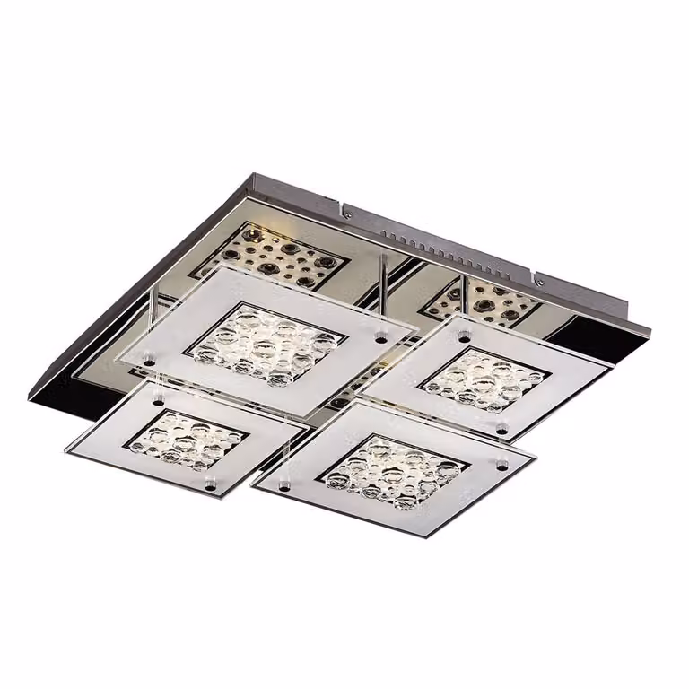 Italux Laax LED plafond soffitto classico cromo C29396F-1A