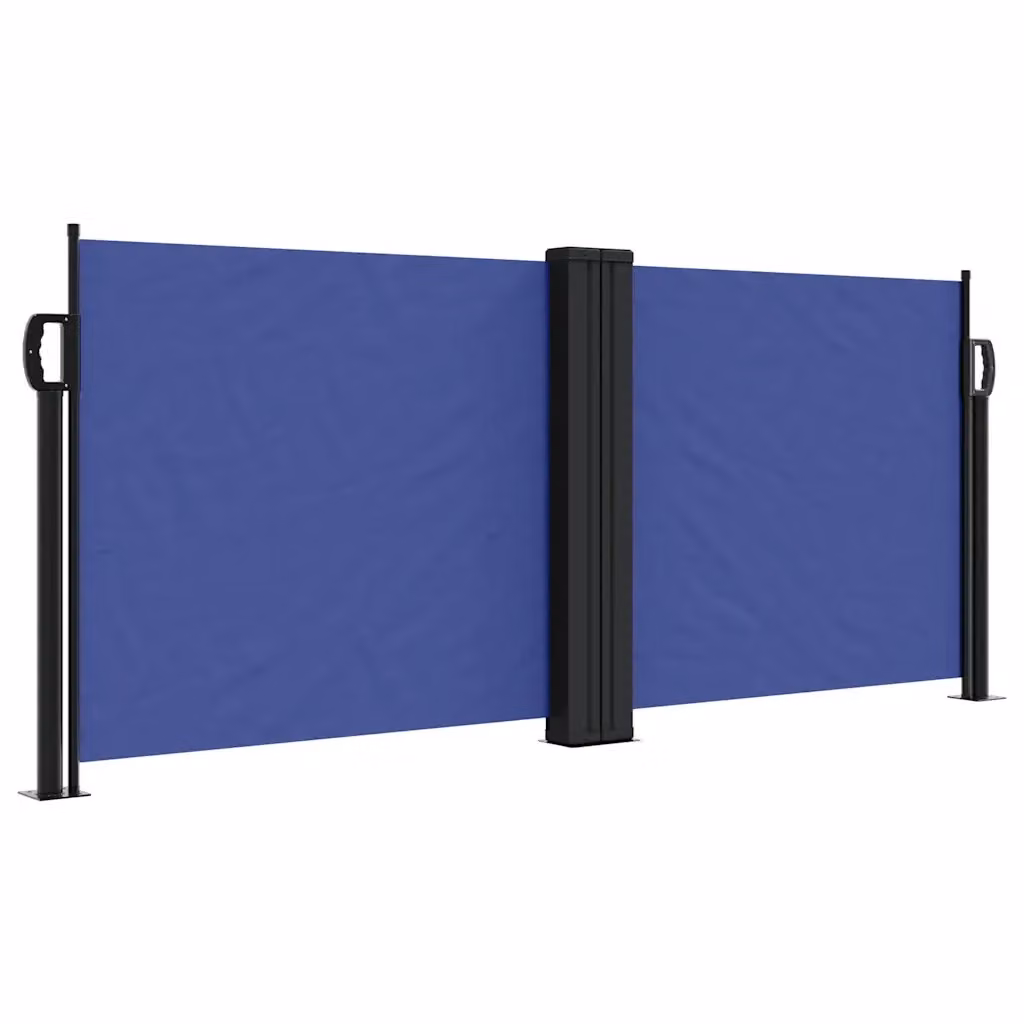 Tenda da sole laterale retrattile Videx in poliestere e acciaio, colore blu, L: 1000 cm, H: 100 cm – 2