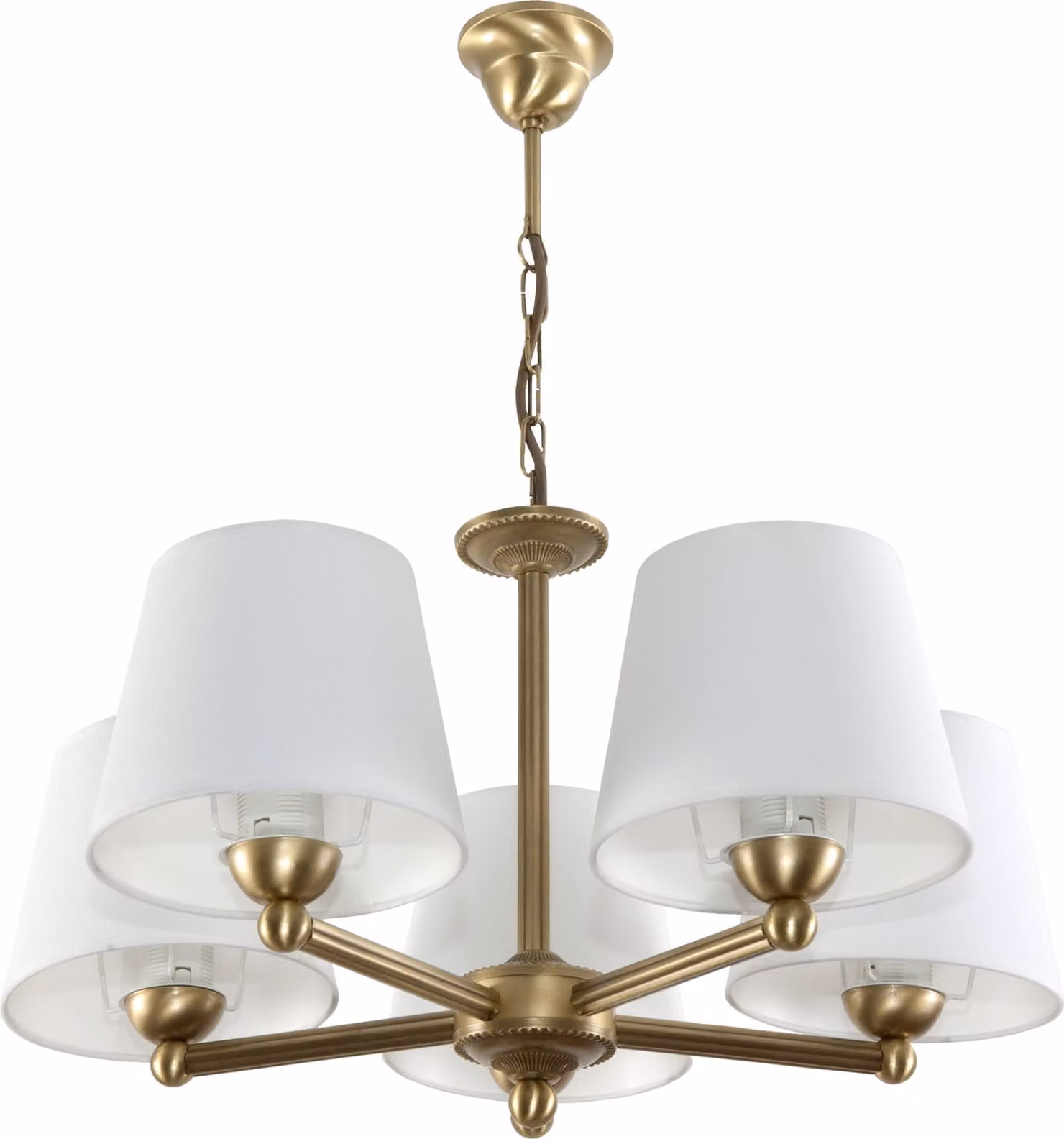 Lampada da soffitto Patina Paralume bianco GERARDO 11-740
