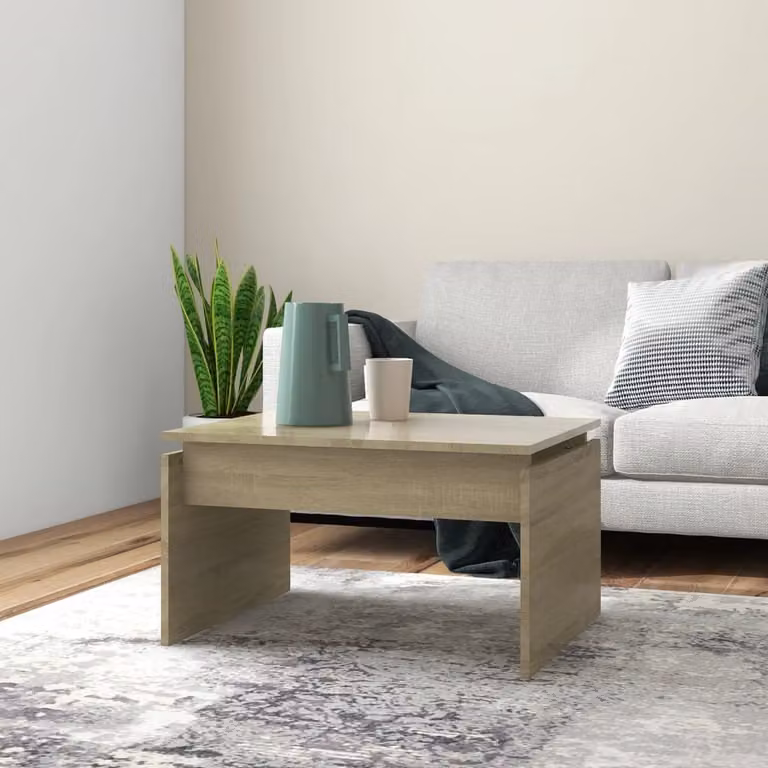 Maison Exclusive - Tavolino Sonoma in rovere 68x50x38 cm Materiale ligneo