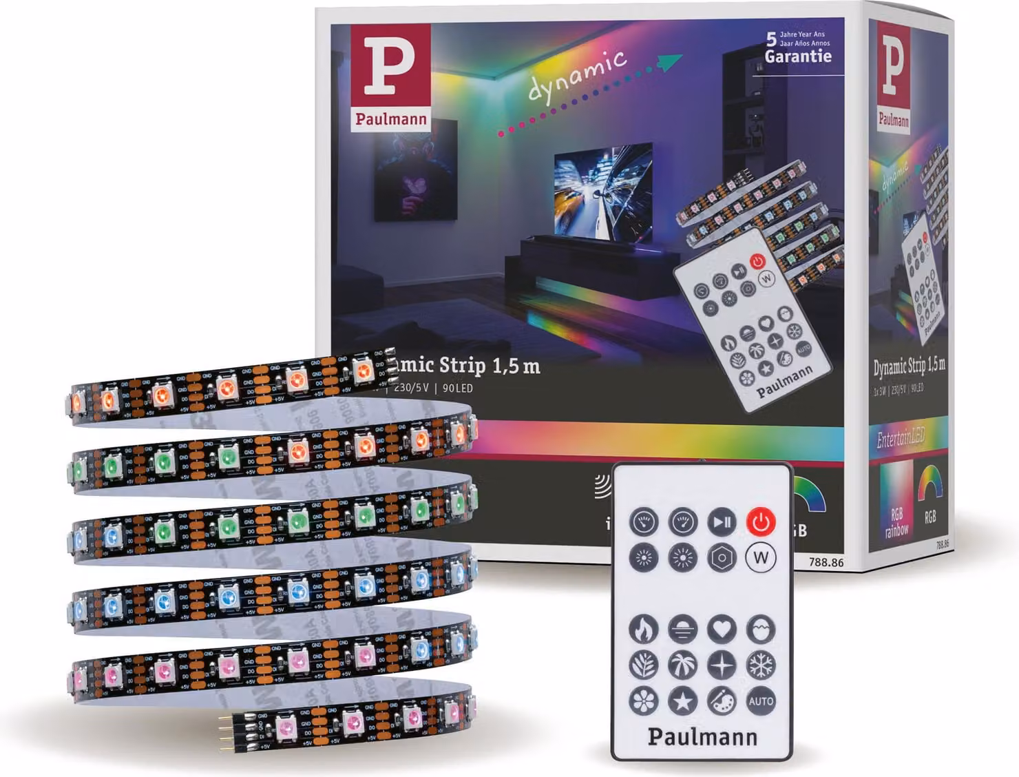 Set completo Paulmann EntertainLED LED Stripe Dynamic RGB