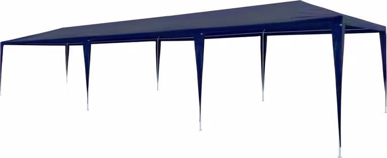 The Living Store Tenda per feste 3x9 m PE Blu