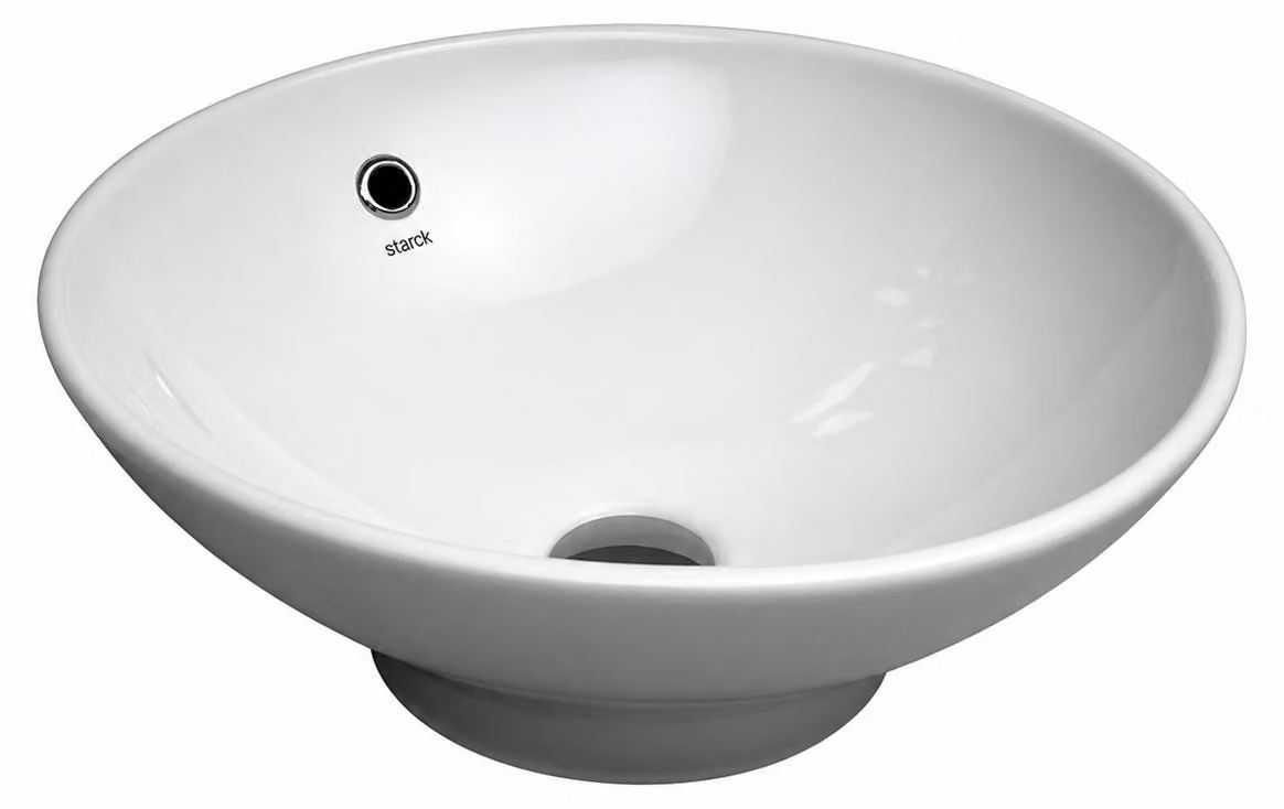 Lavabo MINIMALIST con troppopieno 45 cm, bianco