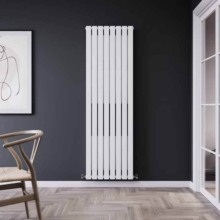 Radiatore Convettore di Design  - Verticale  Tipo 21 - 1780mm x 560mm - Bianco - Alpha by Hudson Reed