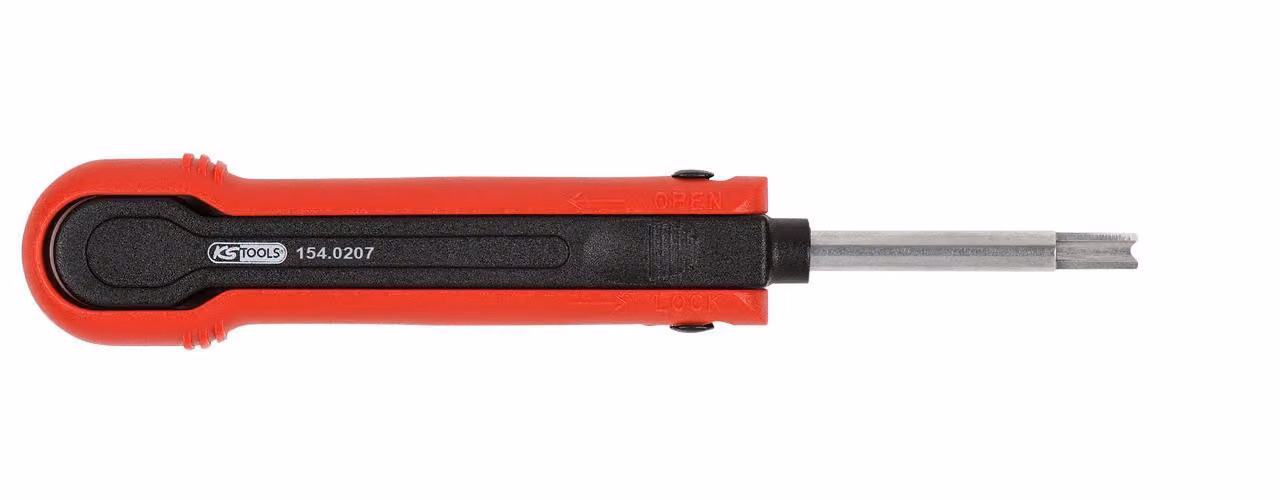 KS TOOLS Attrezzo di sgancio del cavo per prese rotonde da 1,5 mm - 154.0207
