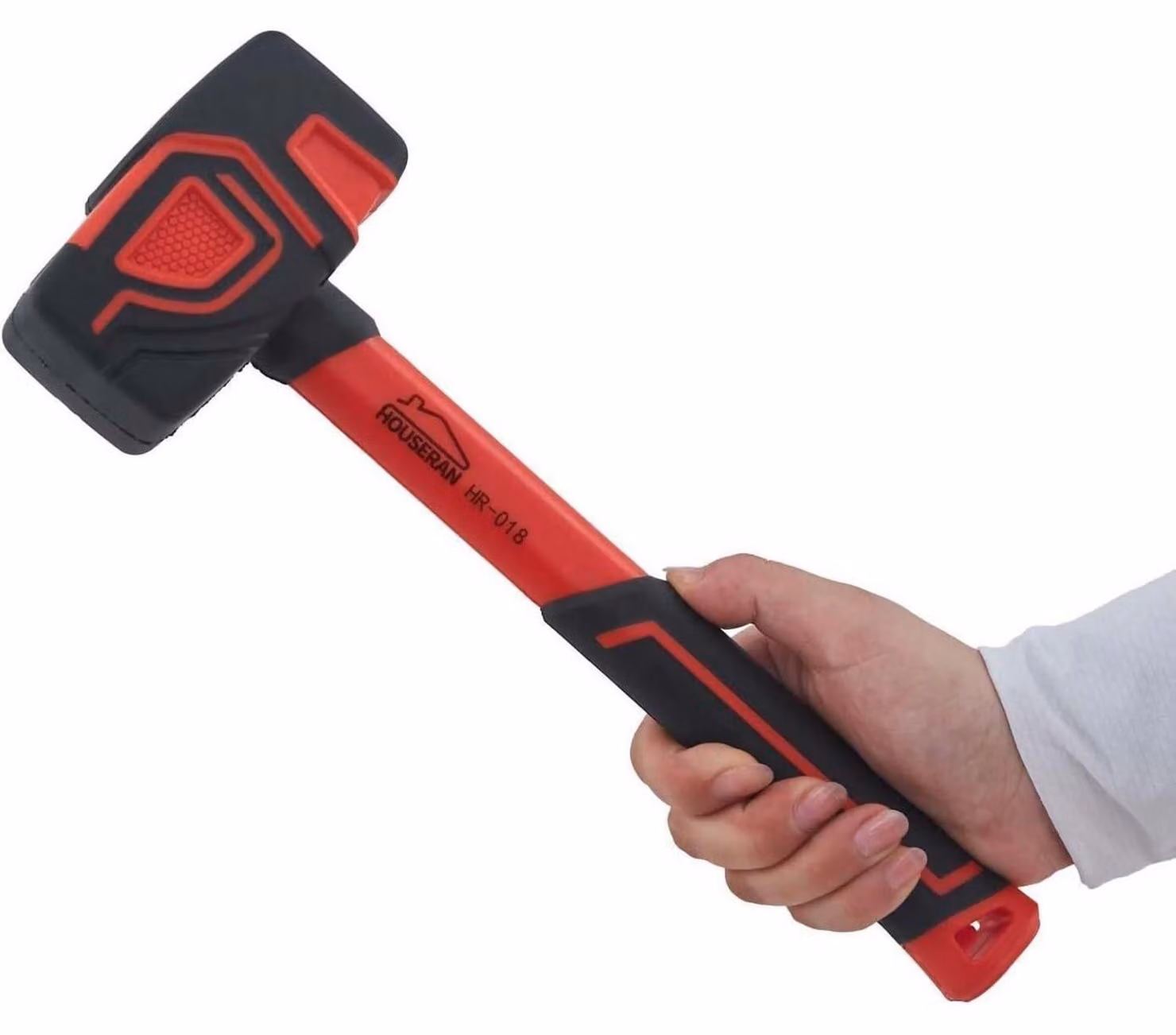 Martello in gomma da 567g, ideale per campeggio, lavorazione del legno, posa di pavimenti, fai-da-te e lavori di giardinaggio