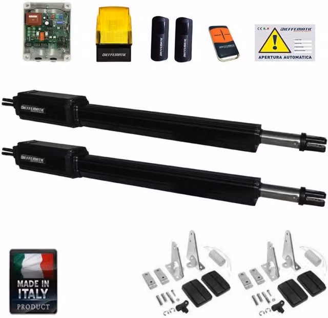 KIT VH 400 230V 2 ANTE CANCELLO A BATTENTE SI ADATTA A RIB ROGER SEA TAU TELCOMA