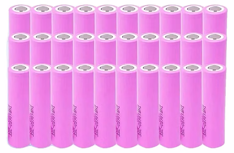 Batterie 18650, capacità 3500 mAh, corrente di scarica 25A, confezione da 30 pezzi, 3,7 V