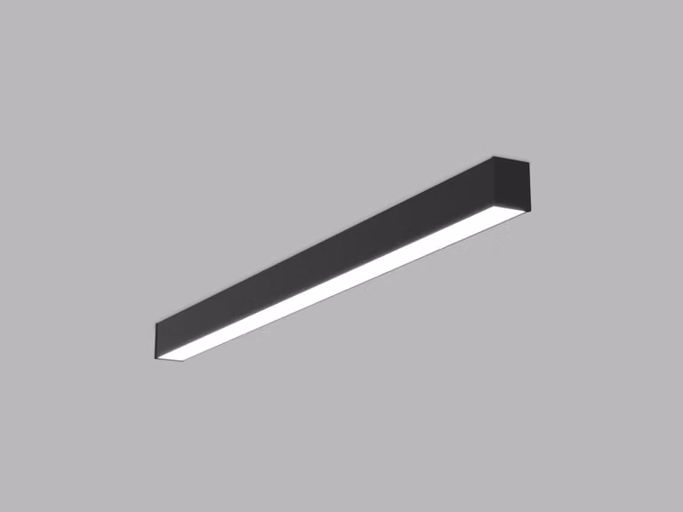 LED2 1238153D Plafona NOLI II 120 P, B DALI/PUSH 40W 3000K/3500K/4000K nero
