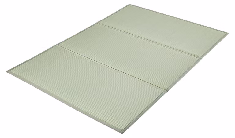 Tappetini tatami in erba naturale, materasso giapponese, pieghevole, matrimoniale, antiscivolo
