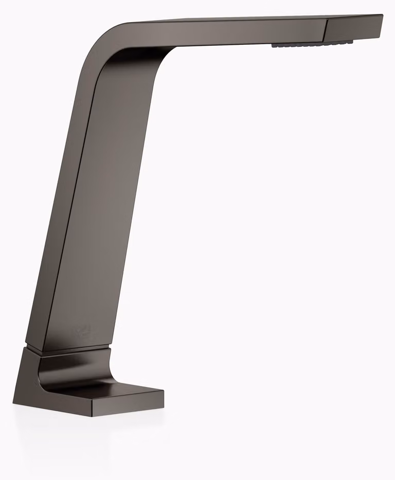 Dornbracht CL.1 Bec déverseur pour lavabos sans garniture de vidage, saillie 160mm, hauteur de robinetterie 204mm, 13715705-99, 13715705-99