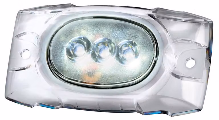 Faretto subacqueo a LED, blu 12/24V , 1 pezzo
