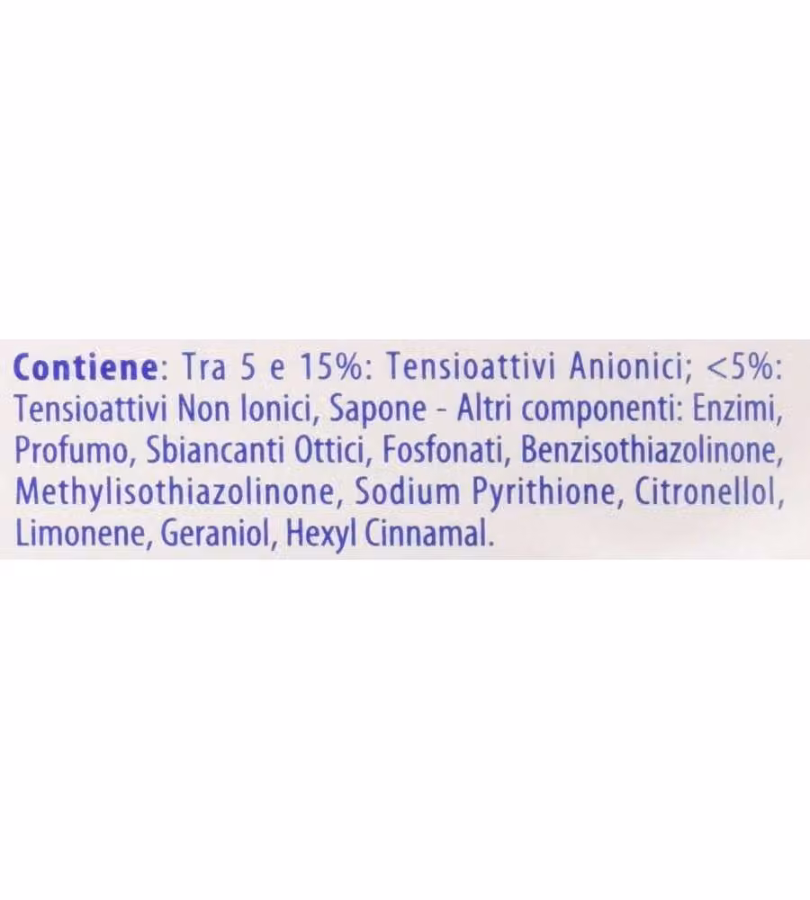 Spuma Di Sciampagna Detersivo Lavatrice Liquido Marsiglia 1485 Ml