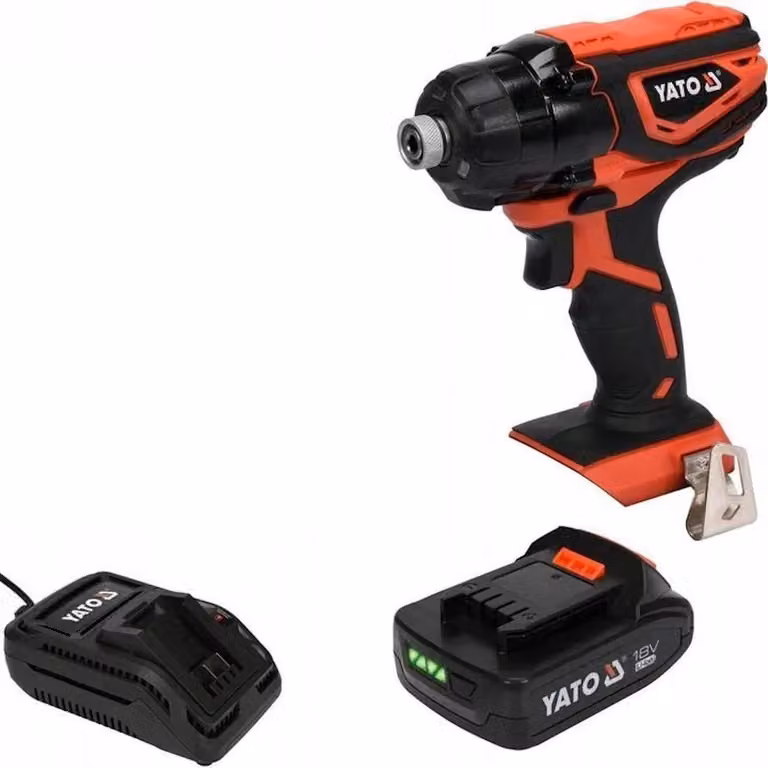Avvitatore a impulsi a batteria 18V, 160Nm, 1/4" (1 batteria da 2Ah)